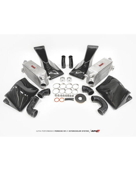 Porsche 911 991.1 Turbo/Turbo S 13-15 AMS Performance Alpha Intercooler System Porsche 911 991.1 Turbo/Turbo S 13-15 AMS Performance Alpha Intercooler System