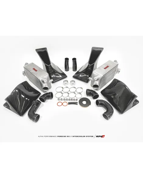 Porsche 911 991.1 Turbo/Turbo S 13-15 AMS Performance Alpha Intercooler System Porsche 911 991.1 Turbo/Turbo S 13-15 AMS Performance Alpha Intercooler System