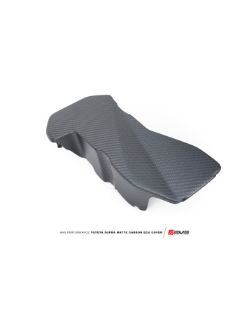 Toyota Supra GR MK5 AMS Performance Matte Carbon Fiber ECU Cover
