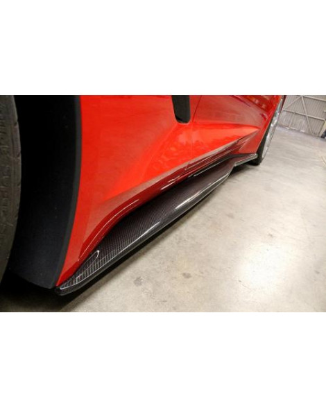 Chevrolet Corvette C7 14-> APR Performance Carbon Fibre Side Rocker Extensions Chevrolet Corvette C7 14-> APR Performance Carbon Fibre Side Rocker Extensions