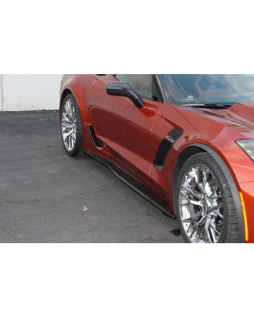Chevrolet Corvette C7 Z06 15 APR Performance Carbon Fibre Side Rocker Extensions