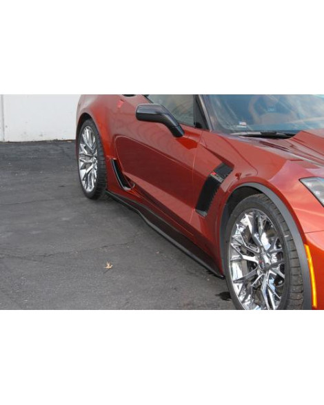 Chevrolet Corvette C7 Z06 15 APR Performance Carbon Fibre Side Rocker Extensions Chevrolet Corvette C7 Z06 15 APR Performance Carbon Fibre Side Rocker Extensions