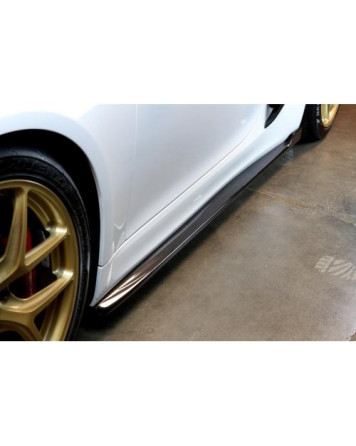 Porsche Cayman GT4 15-16 APR Performance Carbon Fibre Side Rocker Extensions