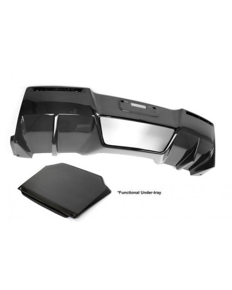 Chevrolet Corvette C7 14 APR Performance Carbon Fibre Rear Diffuser With Undertray Chevrolet Corvette C7 14 APR Performance Carbon Fibre Rear Diffuser With Undertray