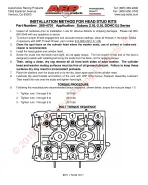 Subaru Impreza WRX/STI 02-21 EJ20/EJ22/EJ25 ARP Head Stud Kit 11mm Subaru Impreza WRX/STI 02-21 EJ20/EJ22/EJ25 ARP Head Stud Kit 11mm