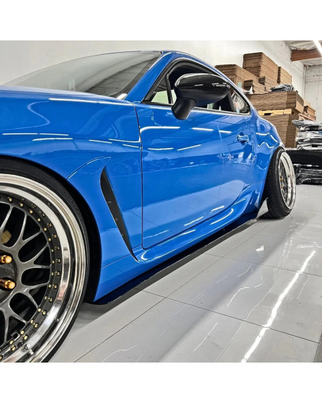 Toyota GR86/BRZ 22+ Aeroflow Dynamics Side Skirt Extension V2 Toyota GR86/BRZ 22+ Aeroflow Dynamics Side Skirt Extension V2
