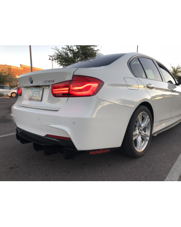 BMW F30 M-Sport 15-17 Aeroflow Dynamics Rear Diffuser V1