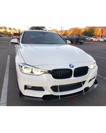 BMW F30 M-Sport 15-17 Aeroflow Dynamics Front Splitter V1