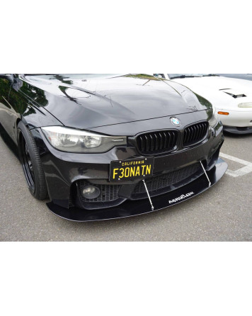 BMW F30/F32 M3/M4 14-18 (Rep Bumper) Aeroflow Dynamics Front Splitter V1