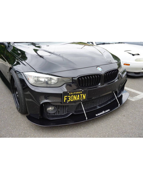 BMW F30/F32 M3/M4 14-18 (Rep Bumper) Aeroflow Dynamics Front Splitter V1 BMW F30/F32 M3/M4 14-18 (Rep Bumper) Aeroflow Dynamics Front Splitter V1