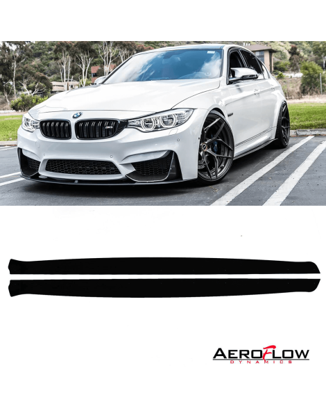 BMW F80/F82/F30/F32 M3/M4 Aeroflow Dynamics Side Skirt Extensions V1 BMW F80/F82/F30/F32 M3/M4 Aeroflow Dynamics Side Skirt Extensions V1