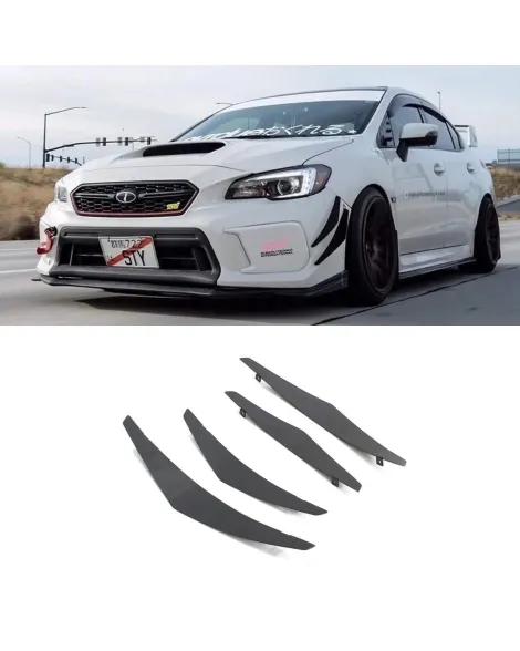 Subaru WRX/STI 14-21 Aeroflow Dynamics Front Canards V6 Subaru WRX/STI 14-21 Aeroflow Dynamics Front Canards V6