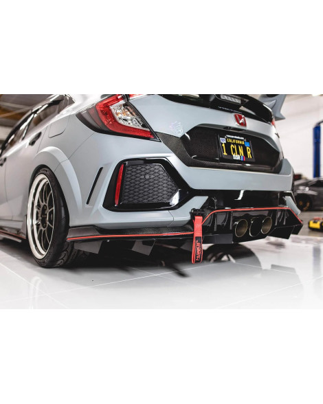 Honda Civic Type-R FK8 17-21 Aeroflow Dynamics Rear Diffuser V2 Honda Civic Type-R FK8 17-21 Aeroflow Dynamics Rear Diffuser V2