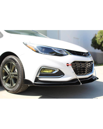 Chevrolet Cruze 16-17 Aeroflow Dynamics Front Splitter V2