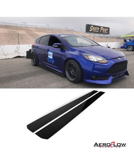 Ford Focus ST 11-18 Aeroflow Dynamics Side Skirt Extensions V1 Ford Focus ST 11-18 Aeroflow Dynamics Side Skirt Extensions V1
