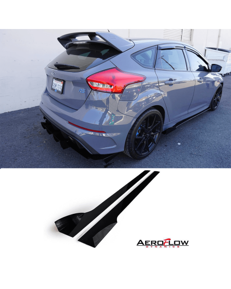 Ford Focus RS 16-18 Aeroflow Dynamics Side Skirt Extensions V2 Ford Focus RS 16-18 Aeroflow Dynamics Side Skirt Extensions V2