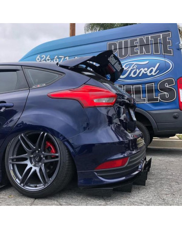 Ford Focus ST 13-18 Aeroflow Dynamics Rear Diffuser V2