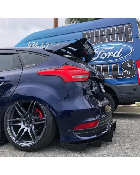 Ford Focus ST 13-18 Aeroflow Dynamics Rear Diffuser V2 Ford Focus ST 13-18 Aeroflow Dynamics Rear Diffuser V2