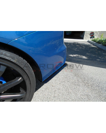 Honda Civic SI 2012 Aeroflow Dynamics Rear Bumper Extensions V1