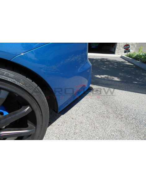 Honda Civic SI 2012 Aeroflow Dynamics Rear Bumper Extensions V1 Honda Civic SI 2012 Aeroflow Dynamics Rear Bumper Extensions V1