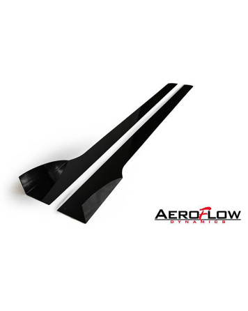 Honda Civic Sedan 06-11 Aeroflow Dynamics Side Skirt Extensions V2