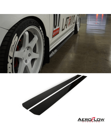 Honda Civic Sedan 12-15 Aeroflow Dynamics Side Skirt Extensions V1