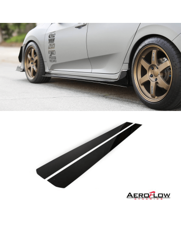Honda Civic Hatch/Sedan Type-R 17-19 Aeroflow Dynamics Side Skirt Extensions V1