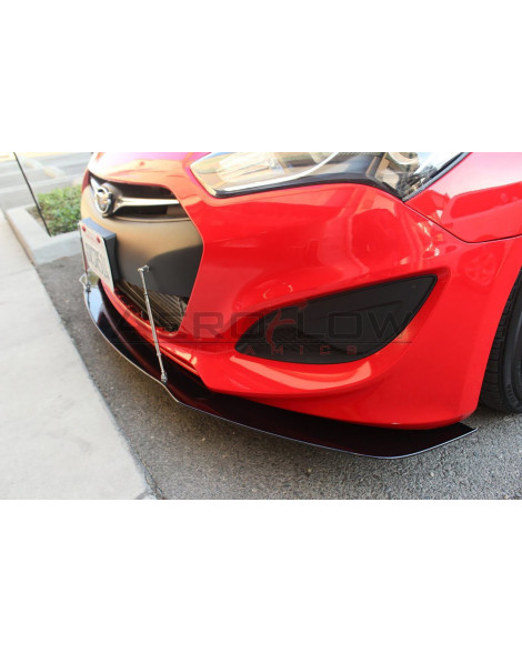 Hyundai Genesis Coupe 13-16 Aeroflow Dynamics Front Splitter V1 Hyundai Genesis Coupe 13-16 Aeroflow Dynamics Front Splitter V1
