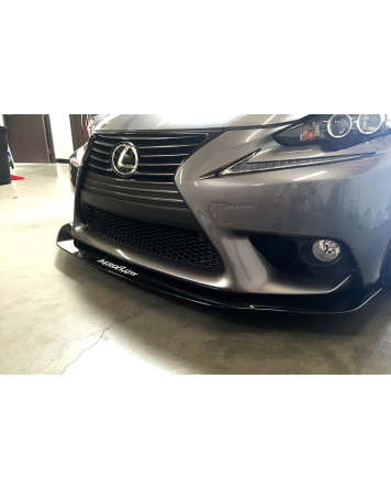 Lexus IS250/IS350 14-16 Aeroflow Dynamics Front Splitter V1 (Non F Sport)
