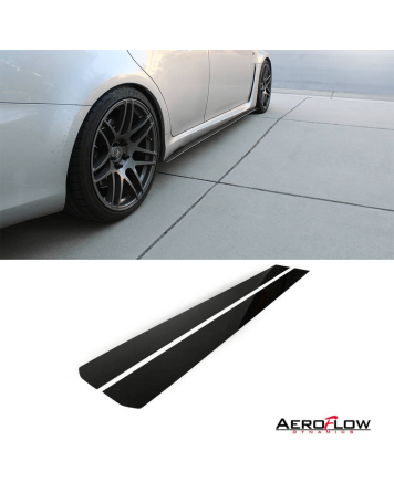 Lexus IS250/IS350/ISF 06-13 Aeroflow Dynamics Side Skirt Extensions V1