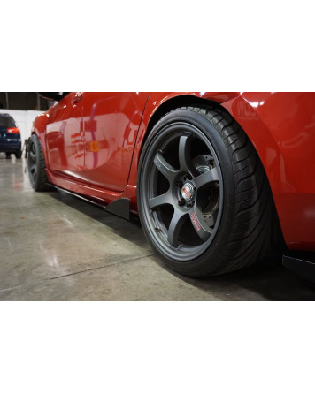 Mazda 3 MPS 10-13 Aeroflow Dynamics Side Skirt Extensions V2