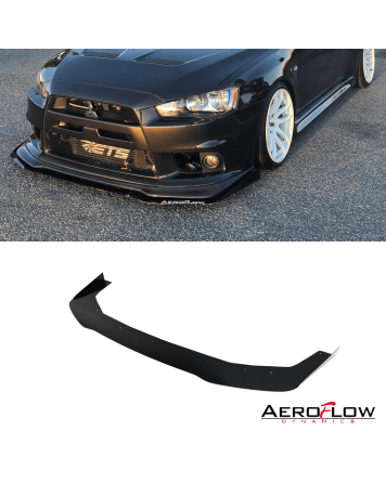 Mitsubishi EVO X 08-15 Aeroflow Dynamics Front Splitter V2 (JDP Lip)
