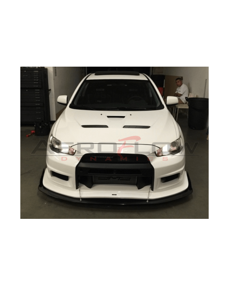 Mitsubishi EVO X 08-15 Aeroflow Dynamics Front Splitter V1 (Varis) Mitsubishi EVO X 08-15 Aeroflow Dynamics Front Splitter V1 (Varis)