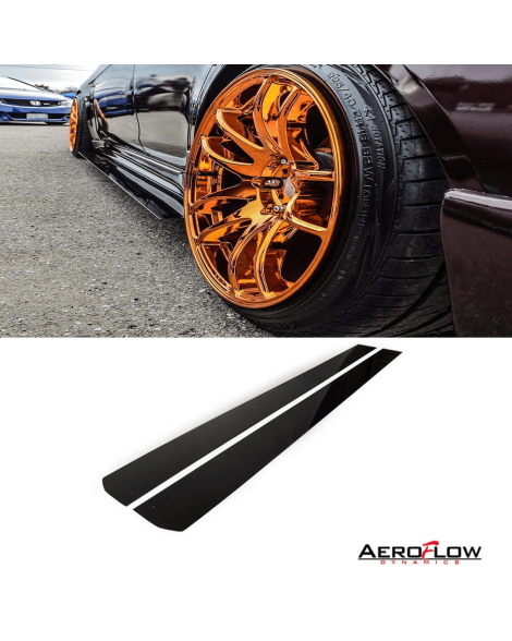 Mitsubishi EVO X / Ralliart 07-14 Aeroflow Dynamics Side Skirt Extensions V1 Mitsubishi EVO X / Ralliart 07-14 Aeroflow Dynamics Side Skirt Extensions V1