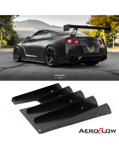 Nissan R35 GT-R 12-18 Aeroflow Dynamics Rear Diffuser V2 Nissan R35 GT-R 12-18 Aeroflow Dynamics Rear Diffuser V2