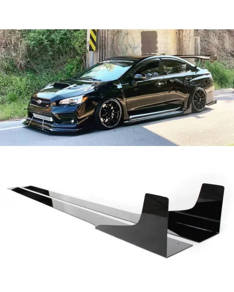 Subaru WRX/STI 14-21 Aeroflow Dynamics Side Skirt Extensions V3