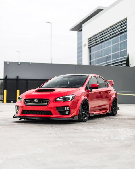 Subaru WRX/STI 14-21 Aeroflow Dynamics Side Skirt Extensions V5