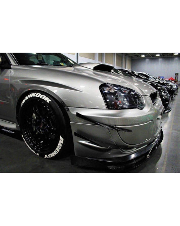 Subaru WRX/STI 04-05 Aeroflow Dynamics Front Canards V2