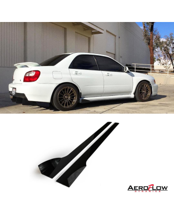 Subaru WRX/STI 02-07 Aeroflow Dynamics Side Skirt Extensions V2