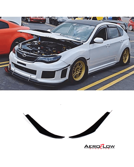 Subaru WRX/STI 08-14 Aeroflow Dynamics Front Canards V2 Subaru WRX/STI 08-14 Aeroflow Dynamics Front Canards V2