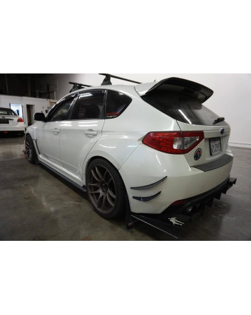 Subaru WRX/STI 11-14 Hatchback Aeroflow Dynamics Rear Canards V1