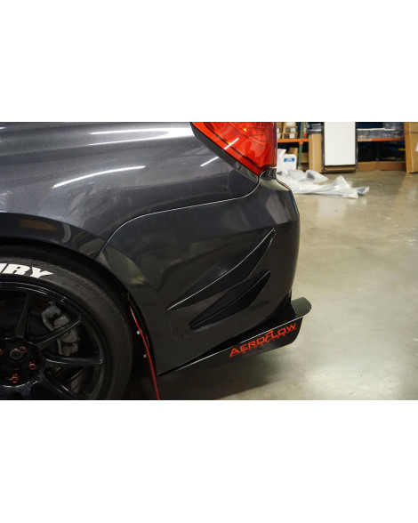 Subaru WRX/STI 11-14 Sedan Aeroflow Dynamics Rear Canards V1 Subaru WRX/STI 11-14 Sedan Aeroflow Dynamics Rear Canards V1
