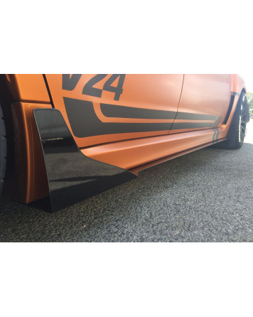 Subaru WRX/STI 08-14 Aeroflow Dynamics Side Skirt Extensions V3
