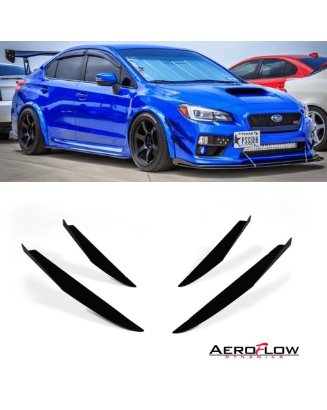 Subaru WRX/STI 15-21 Aeroflow Dynamics Front Canards V2 Subaru WRX/STI 15-21 Aeroflow Dynamics Front Canards V2