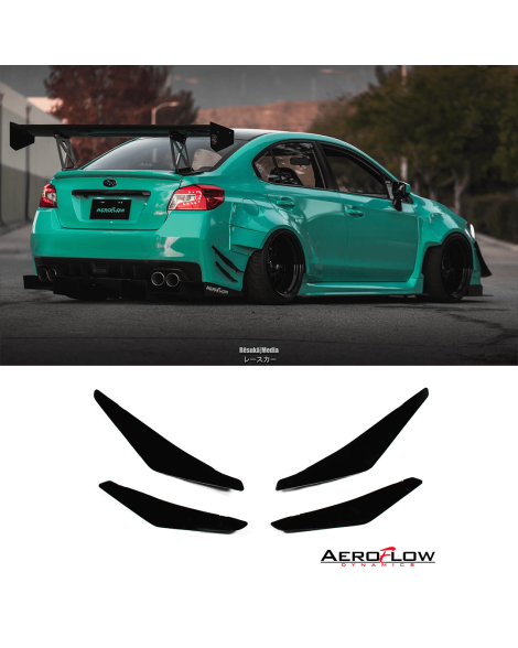 Subaru WRX/STI 15-21 Aeroflow Dynamics Rear Canards V1
