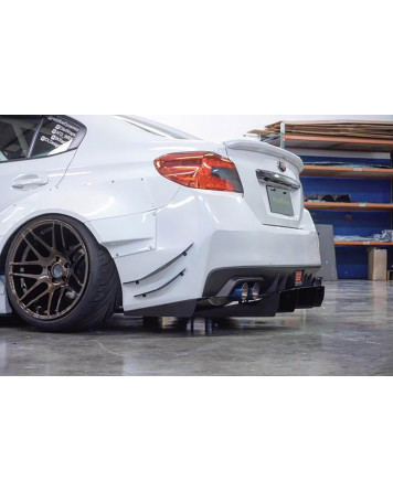 Subaru WRX/STI 14-21 Aeroflow Dynamics Rear Spat Extensions V3