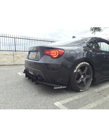 Subaru BRZ/FRS/GT86 12-18 Aeroflow Dynamics Rear Diffuser V1