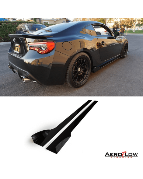 Toyota GT86 17-19 Aeroflow Dynamics Side Skirt Extensions V2 Toyota GT86 17-19 Aeroflow Dynamics Side Skirt Extensions V2