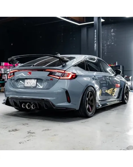 Honda Civic Type-R FL5 23+ Aeroflow Dynamics S-Style Side Skirt Extension V1