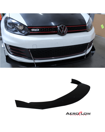 Volkswagen Golf GTI MK6 10-13 Aeroflow Dynamics Front Splitter V2